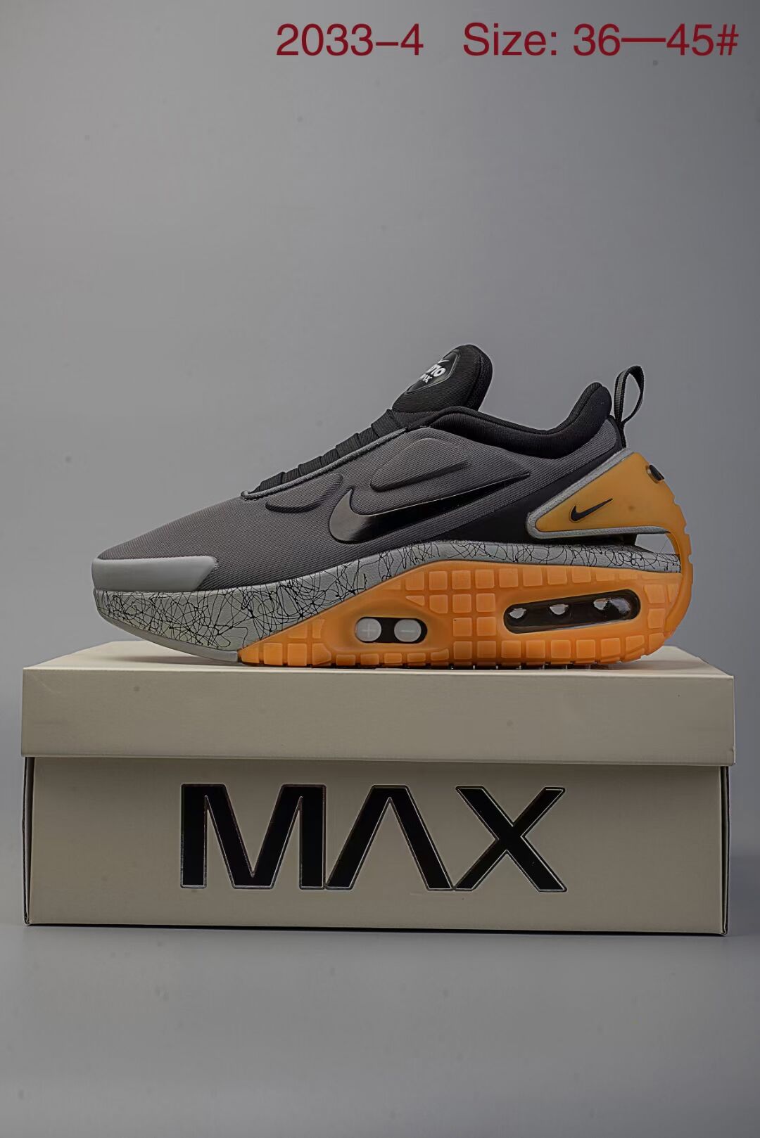 Nike Air MAX M 1 Grey Black Yellow Shoes